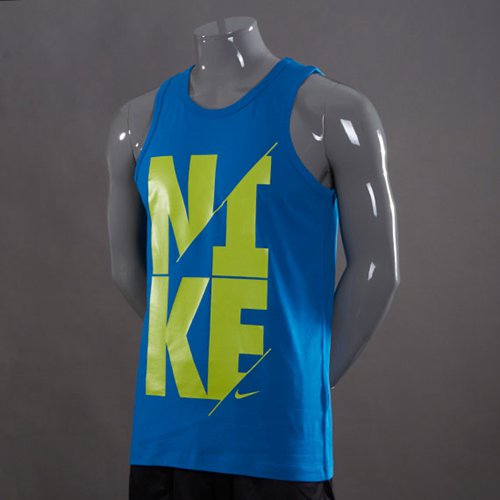 Nike Sportswear Slash Tank Military Blue-Venom Green for Men